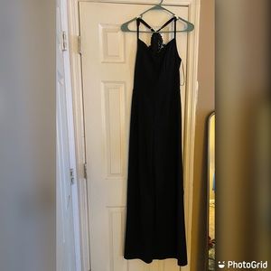 Francesca’s Black Jumpsuit
